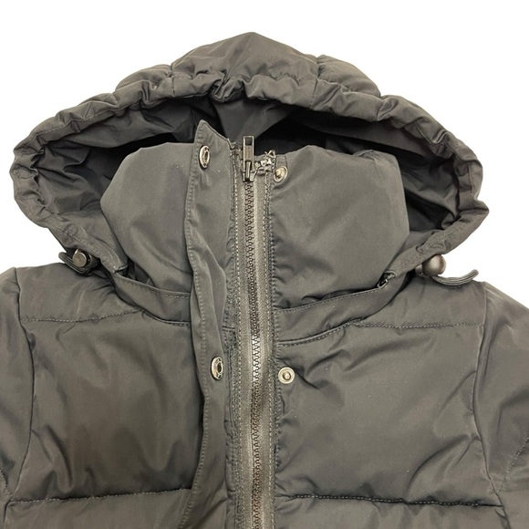 Ripzone puffer parka long Jacket size XS black quilted Winter Jacket - Picture 10 of 15